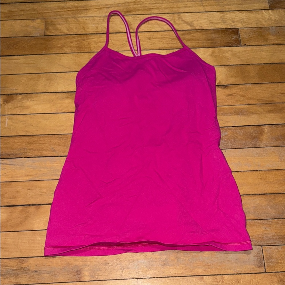 Lululemon Athletica Fuchsia Tank Top